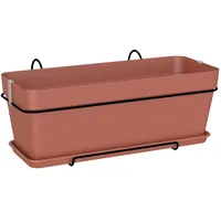 Artevasi artevasi© CAPRI Blumenkasten Terracottafarben SET 50 cm -