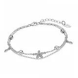 Lotus Silver Armband Silber 925 ca. 16cm