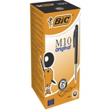 BIC M10 Clic Schwarz Clip-on-Einziehkugelschreiber Medium Stück(e)