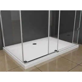 Buylando Ida Komplettdusche mit Schiebetür 120 x 90 cm transparent D648360641500