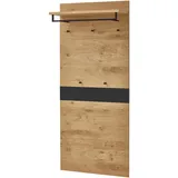 VOSS LEVIO Garderobenpaneel 80x183x27 schwarz