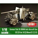 I Love Kit 61701 - German Flak 36 88Mm Anti-Aircraft Gun in 1:18