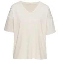 LASCANA Damen Pyjamaoberteil beige Gr.44/46