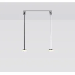 serien lighting Curling S Pendelleuchte mit Baldachinprofil 2-flammig Single-Product