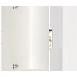 Germania Oakland Garderobenschrank 59,00x40,00x197,00 weiß