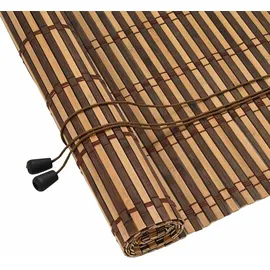 vidaXL Bambusrollo 130 x 220 cm Braun