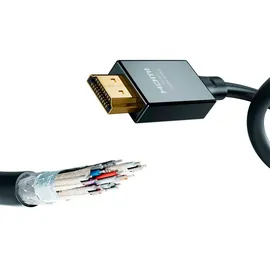 in-akustik HDMI-Kabel Star II 2.1 3 m Schwarz