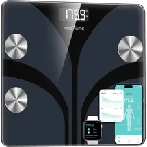 POSTURE Körperfettwaage Schwarz
