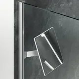 Hüppe Select+ für die Dusche Silber Matt