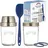 Kilner Sauerteig Starter Set 5-teilig, 2x 350 ml mit Spatel 5 El.