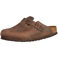 Birkenstock Boston Nubukleder geölt habana 36