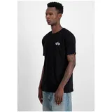 Alpha Industries Signature Bp T Kurzarm-T-Shirt Black M