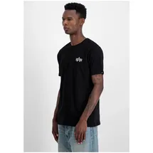 Alpha Industries Signature Bp T Kurzarm-T-Shirt Black M