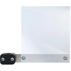 135545 Stex24 BT-H18 102 Beschriftungstafel unbedruckt für zweistufige Signalsäule Werkstoff PA / Aluminium / PMMA - 1 Stück