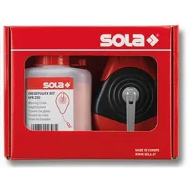 Sola Schlagschnurgerät-Set CLP 30 Rot 30 m
