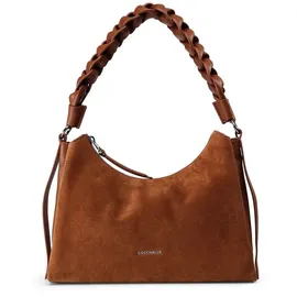 Coccinelle Boheme Schultertasche Leder Brown