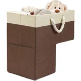 Treppenkorb Mit Griffen, Treppenkorb Stufenkorb Filz, Stufenkorb Treppe, Faltbarer Treppenkörbe, L-Form Stufenkorb, Keine Verformung Mehrzweck Aufbewahrungskorb Für Treppen