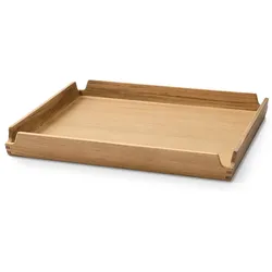 Lind DNA - Airy Teak Tablett Square S, Teak / Nupo natur