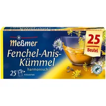Meßmer Fenchel-Anis-Kümmel Teebeutel 25 x 2 g