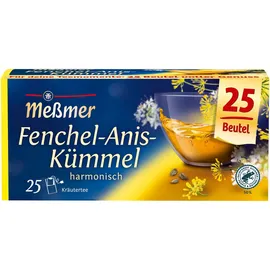 Meßmer Fenchel-Anis-Kümmel Teebeutel 25 x 2 g