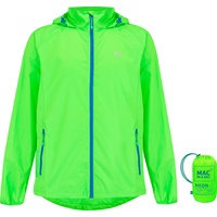 Mac in a Sac Herren Origin II - Waterproof Packable Jacket Regenjacke, Neon Green, XL