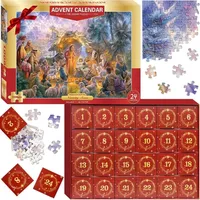 Luxuskollektion Adventskalender 2024 Nativity Puzzle 1008 Teile Weihnachten Erwachsene