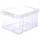 BigDean 2x Stabile Kunststoffbox Eurobox (Dreh Stapelbar) 44x35x24cm passt in Kastenregale