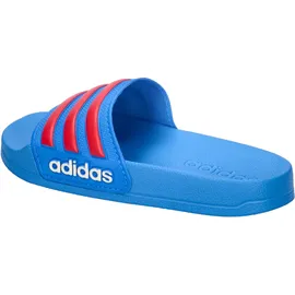 adidas Shower Adilette Kinder Lucid Ray Blue / Semi Lucid Red / Off White 32
