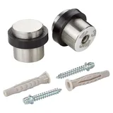 SOTech Türstopper STOPPER 36 mm H 32 mm Edelstahl SS201 gebürstet) Bodenmontage Selbstklebend Stockschraube