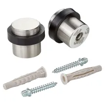 SOTech Türstopper STOPPER 36 mm H 32 mm Edelstahl SS201 gebürstet) Bodenmontage Selbstklebend Stockschraube