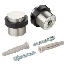SOTech Türstopper STOPPER 36 mm H 32 mm Edelstahl SS201 gebürstet) Bodenmontage Selbstklebend Stockschraube