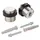 SOTech Türstopper STOPPER 36 mm H 32 mm Edelstahl SS201 gebürstet) Bodenmontage Selbstklebend Stockschraube
