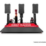 simagic P2000 Hydraulic Pedalset, Gaming Controller, Silber