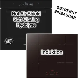 Daewoo Backofen-Set Hydrolyse Induktionskochfeld