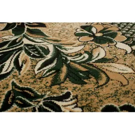 Tapiso Atlas Kurzflorteppich 200 x 300 cm Beige/Grün