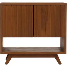 Mendler Waschbeckenunterschrank 61 x 65 x 40 cm Braun