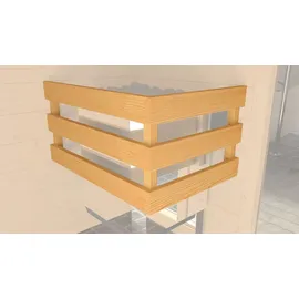 wekaholzbau Bergen inkl. 5,4 kW Ofen + int. Steuerung
