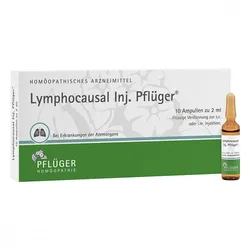 Lymphocausal iniecto Pflüger Ampullen