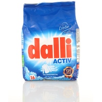 dalli activ Waschmittelpulver Waschpulver 16 WA 1,04kg