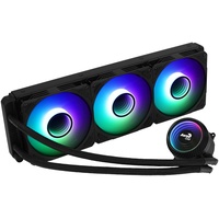 AeroCool MIRAGEL360, Flüssigkühlung CPU, 3 ARGB-Lüfter 12cm, TDP 550W, Schwarz