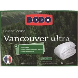 Dodo Dodo, Couette tempre 300gr/m VANCOUVER 220x240 cm blanc - Weiß