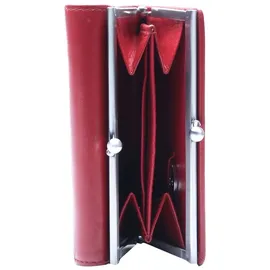Esquire New Silk Wallet Damen Geldbörse red red