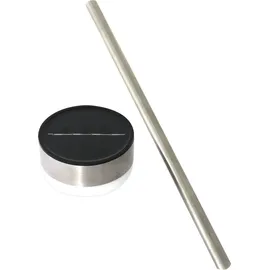 KYNAST GARDEN Wegeleuchte Edelstahl 39 cm Solar 6 LEDs silber