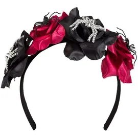 Boland Haarreif Blumen Dia de los Muertos Unisex Einheitsgröße