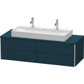Duravit XSquare Waschtischunterbau wandhängend XS4915, 4 Schubkästen, 1400 x 54,8 cm,