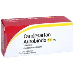 Candesartan Aurobindo 16 mg Tabletten 98 St