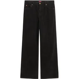 Superdry Cordhose Mitteltailliert Weites Bein Schwarz 28/30