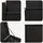 vidaXL Sofa Set 7 Pcs Loungesofa schwarz