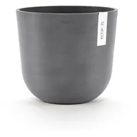 Ecopots Oslo Ø 25 x 21,8 cm Grau