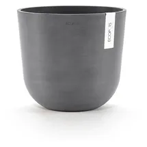 Ecopots Oslo Ø 25 x 21,8 cm Grau